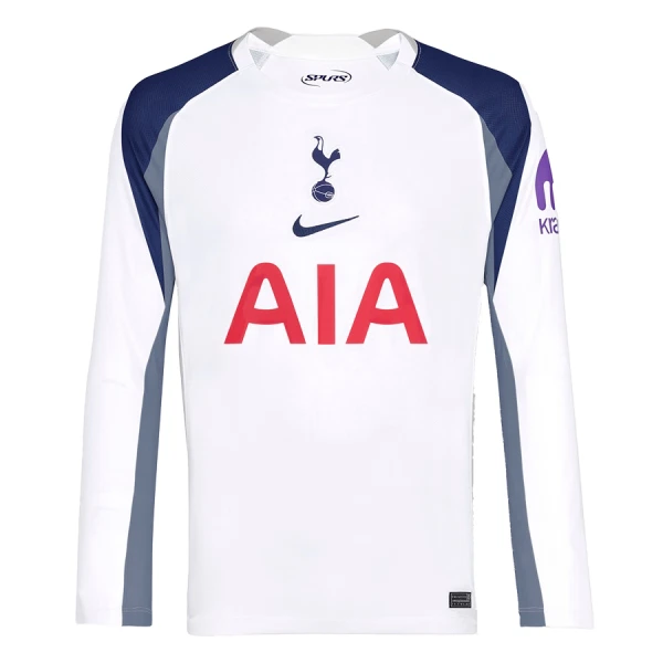 Tottenham Hotspur Hjemmebanetrøje 25/26 Langærmet Tottenham Hotspur Hjemmebanetrøje 25/26 Langærmet