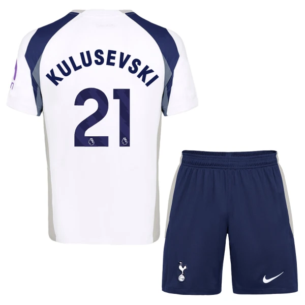 Tottenham Hotspur Kulusevski 21 Hjemmebanetrøje Barn 25/26 Tottenham Hotspur Kulusevski 21 Hjemmebanetrøje Barn 25/26