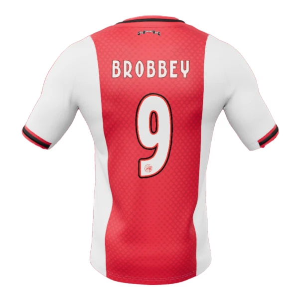Ajax Amsterdam Brobbey 9 Hjemmebanetrøje 25/26 Ajax Amsterdam Brobbey 9 Hjemmebanetrøje 25/26