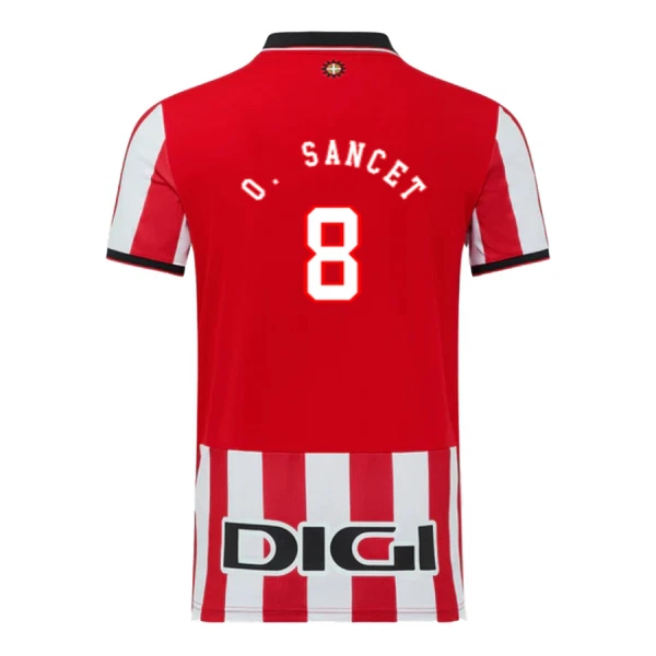Athletic Bilbao O. Sancet 8 Hjemmebanetrøje 25/26 Athletic Bilbao O. Sancet 8 Hjemmebanetrøje 25/26