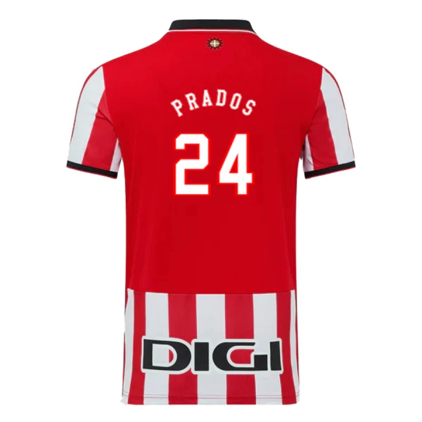 Athletic Bilbao Prados 24 Hjemmebanetrøje 25/26 Athletic Bilbao Prados 24 Hjemmebanetrøje 25/26