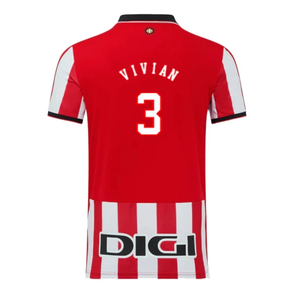 Athletic Bilbao Vivian 3 Hjemmebanetrøje 25/26