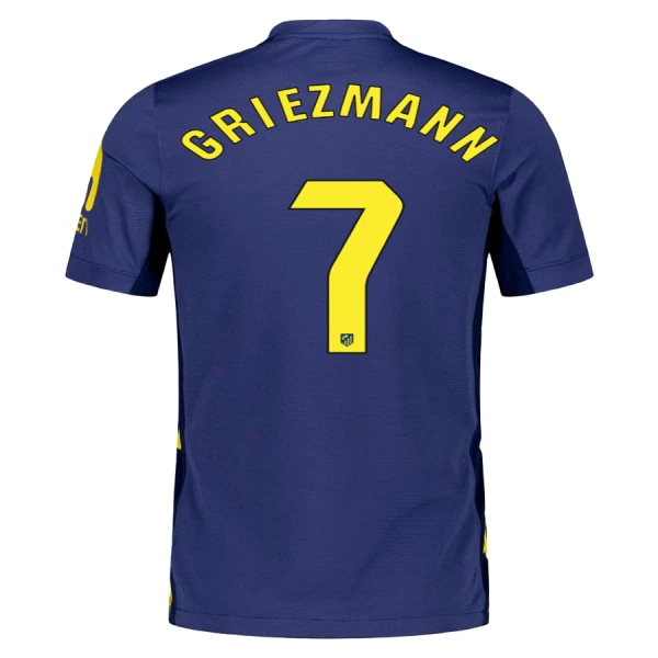 Atlético Madrid Antoine Griezmann 7 Udebanetrøje 25/26 Atlético Madrid Antoine Griezmann 7 Udebanetrøje 25/26
