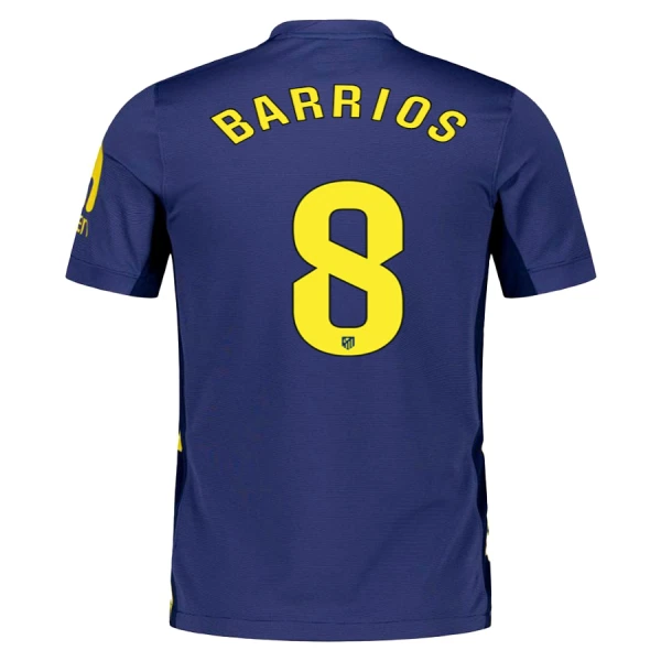 Atlético Madrid Barrios 8 Udebanetrøje 25/26 Atlético Madrid Barrios 8 Udebanetrøje 25/26