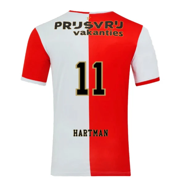 Feyenoord Rotterdam Hartman 11 Hjemmebanetrøje 25/26