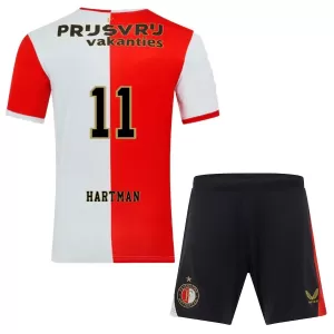 Feyenoord Rotterdam Hartman 11 Hjemmebanetrøje Barn 25/26