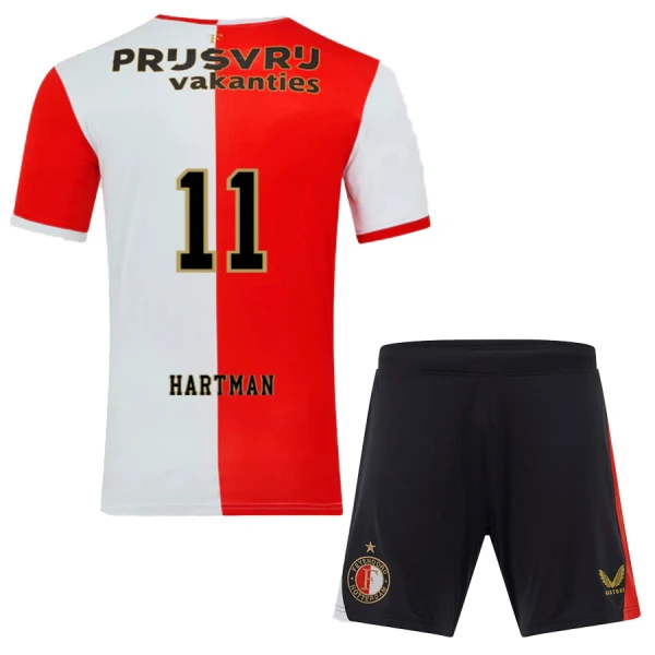 Feyenoord Rotterdam Hartman 11 Hjemmebanetrøje Barn 25/26 Feyenoord Rotterdam Hartman 11 Hjemmebanetrøje Barn 25/26
