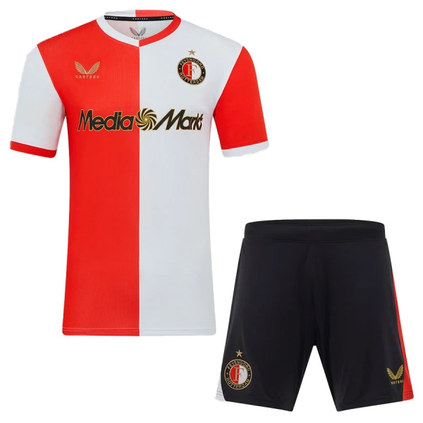 Feyenoord Rotterdam Hjemmebanetrøje Barn 25/26 Feyenoord Rotterdam Hjemmebanetrøje Barn 25/26