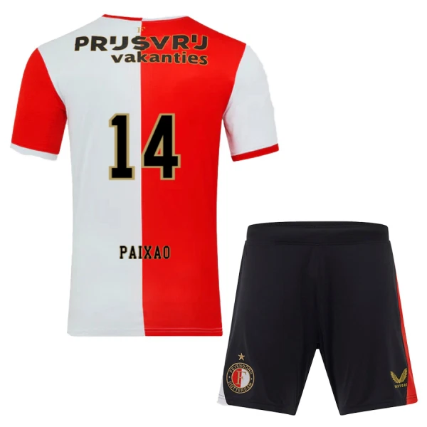 Feyenoord Rotterdam Paixao 14 Hjemmebanetrøje Barn 25/26 Feyenoord Rotterdam Paixao 14 Hjemmebanetrøje Barn 25/26