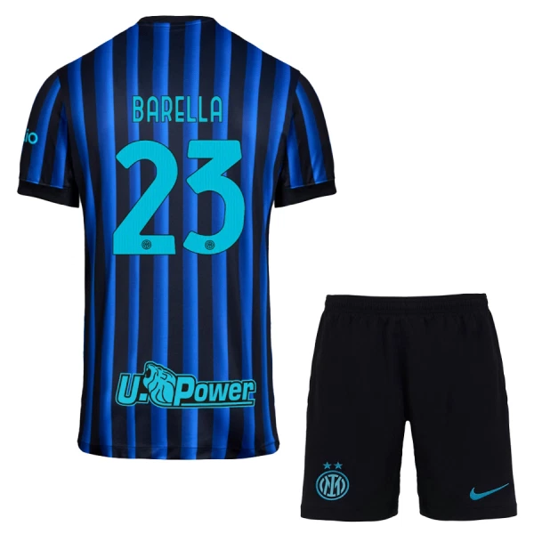 Inter Milan Barella 23 Hjemmebanetrøje Barn 25/26 Inter Milan Barella 23 Hjemmebanetrøje Barn 25/26