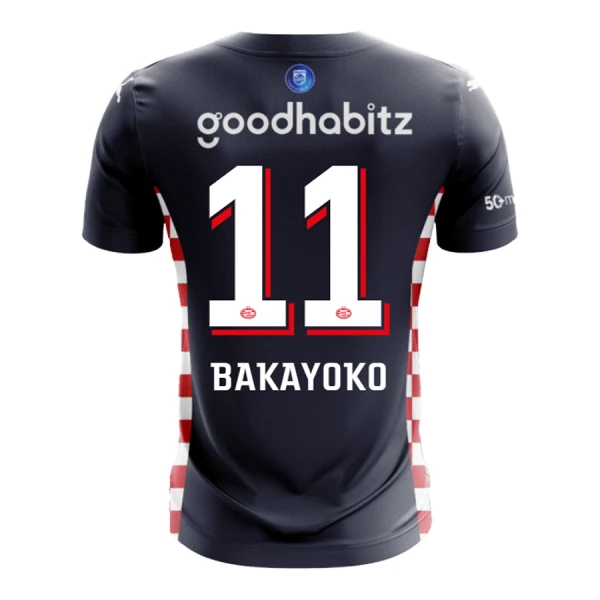 PSV Eindhoven Bakayoyo 11 Udebanetrøje 25/26 PSV Eindhoven Bakayoyo 11 Udebanetrøje 25/26