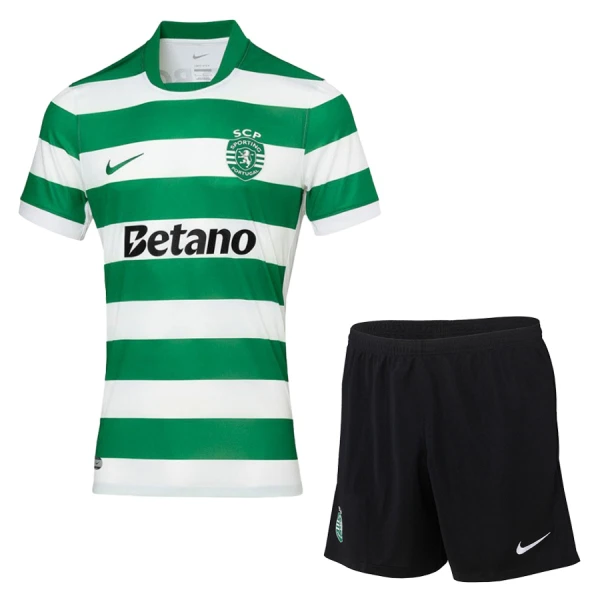Sporting CP Hjemmebanetrøje Barn 25/26 Sporting CP Hjemmebanetrøje Barn 25/26