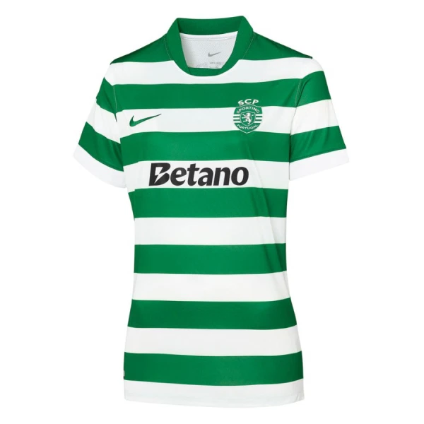 Sporting CP Hjemmebanetrøje Kvinde 25/26 Sporting CP Hjemmebanetrøje Kvinde 25/26