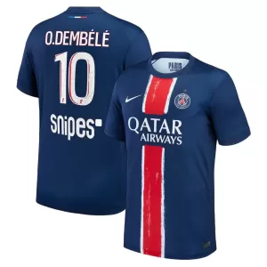 Paris Saint-Germain 1 Star Ousmane Dembélé 10 Hjemmebanetrøje 24/25