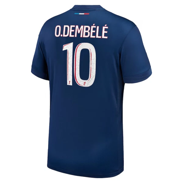 Paris Saint-Germain 1 Star Ousmane Dembélé 10 Hjemmebanetrøje 24/25