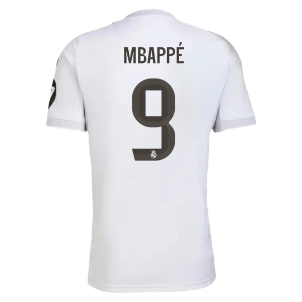 Real Madrid Kylian Mbappé 9 Hjemmebanetrøje 25/26 Real Madrid Kylian Mbappé 9 Hjemmebanetrøje 25/26