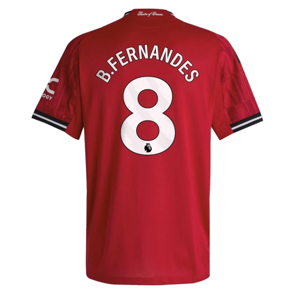 Manchester United Bruno Fernandes 8 Hjemmebanetrøje 25/26 Manchester United Bruno Fernandes 8 Hjemmebanetrøje 25/26