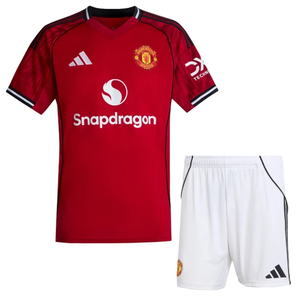Manchester United Hjemmebanetrøje Barn 25/26 Manchester United Hjemmebanetrøje Barn 25/26