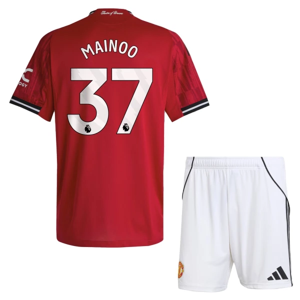 Manchester United Mainoo 37 Hjemmebanetrøje Barn 25/26 Manchester United Mainoo 37 Hjemmebanetrøje Barn 25/26