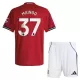 Manchester United Mainoo 37 Hjemmebanetrøje Barn 25/26 Manchester United Mainoo 37 Hjemmebanetrøje Barn 25/26