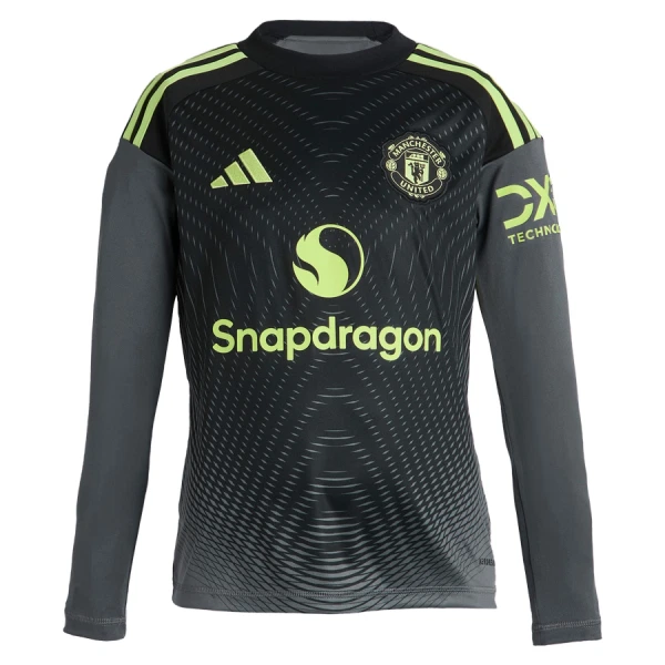 Manchester United Målmand Hjemmebanetrøje 25/26 Langærmet Manchester United Målmand Hjemmebanetrøje 25/26 Langærmet