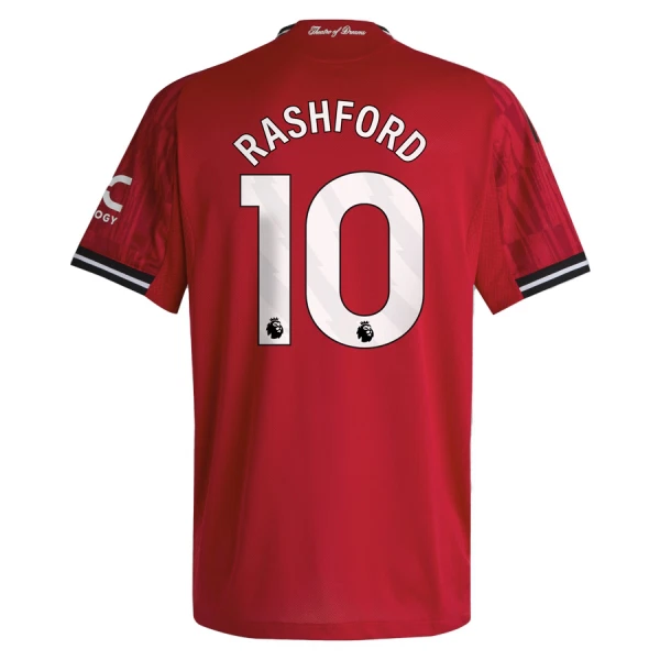 Manchester United Marcus Rashford 10 Hjemmebanetrøje 25/26 Manchester United Marcus Rashford 10 Hjemmebanetrøje 25/26