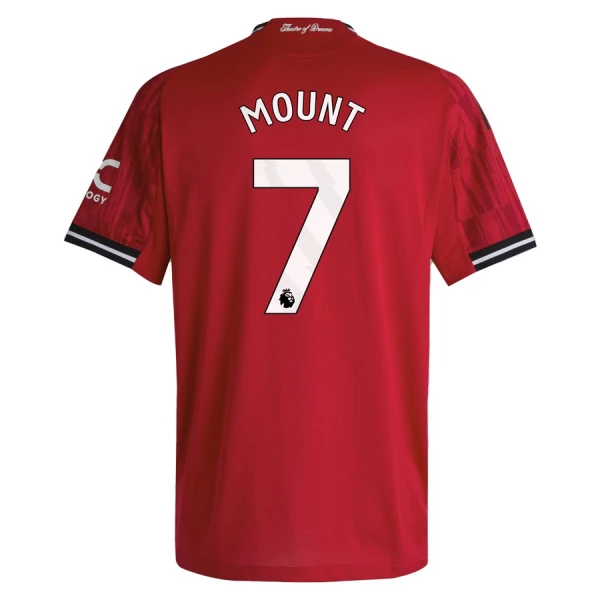 Manchester United Mason Mount 7 Hjemmebanetrøje 25/26 Manchester United Mason Mount 7 Hjemmebanetrøje 25/26