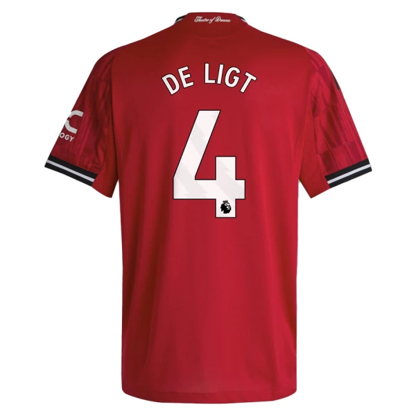 Manchester United Matthijs de Ligt 4 Hjemmebanetrøje 25/26 Manchester United Matthijs de Ligt 4 Hjemmebanetrøje 25/26