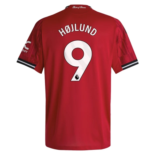 Manchester United Rasmus Højlund 9 Hjemmebanetrøje 25/26 Manchester United Rasmus Højlund 9 Hjemmebanetrøje 25/26
