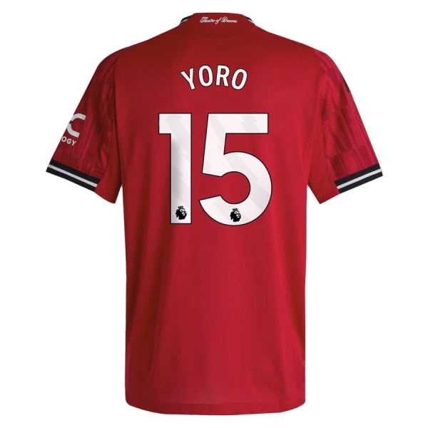 Manchester United Yoro 15 Hjemmebanetrøje 25/26 Manchester United Yoro 15 Hjemmebanetrøje 25/26