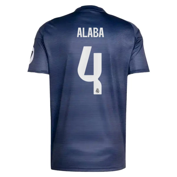 Real Madrid David Alaba 4 Udebanetrøje 25/26 Real Madrid David Alaba 4 Udebanetrøje 25/26