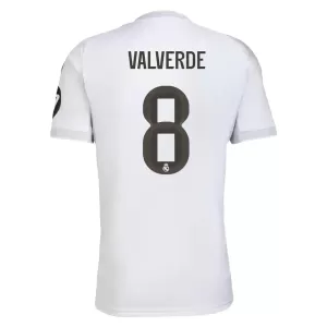 Real Madrid Federico Valverde 8 Hjemmebanetrøje 25/26