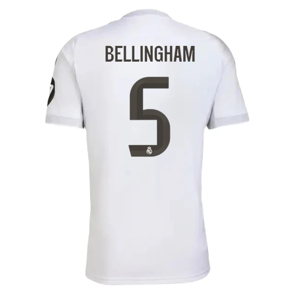 Real Madrid Jude Bellingham 5 Hjemmebanetrøje 25/26 Real Madrid Jude Bellingham 5 Hjemmebanetrøje 25/26