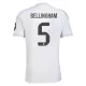 Real Madrid Jude Bellingham 5 Hjemmebanetrøje 25/26 Real Madrid Jude Bellingham 5 Hjemmebanetrøje 25/26