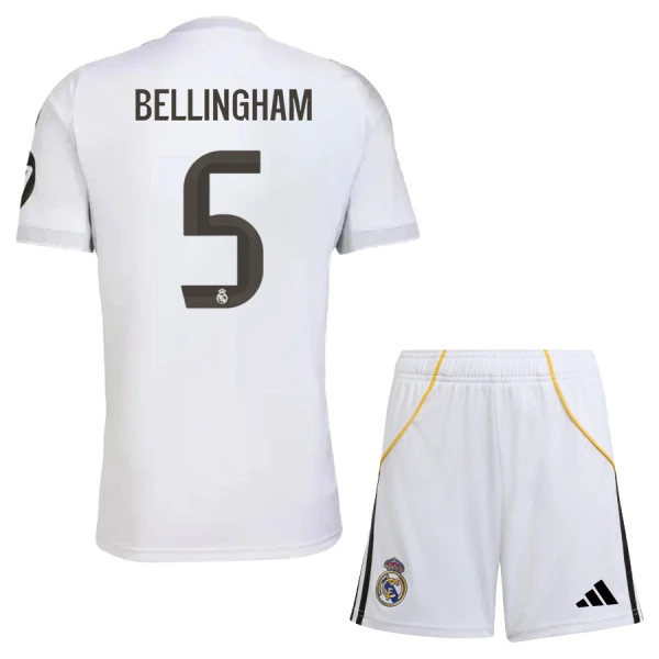 Real Madrid Jude Bellingham 5 Hjemmebanetrøje Barn 25/26 Real Madrid Jude Bellingham 5 Hjemmebanetrøje Barn 25/26