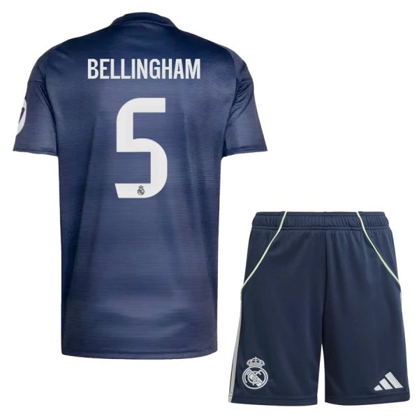 Real Madrid Jude Bellingham 5 Udebanetrøje Barn 25/26 Real Madrid Jude Bellingham 5 Udebanetrøje Barn 25/26