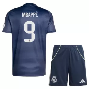 Real Madrid Kylian Mbappé 9 Udebanetrøje Barn 25/26