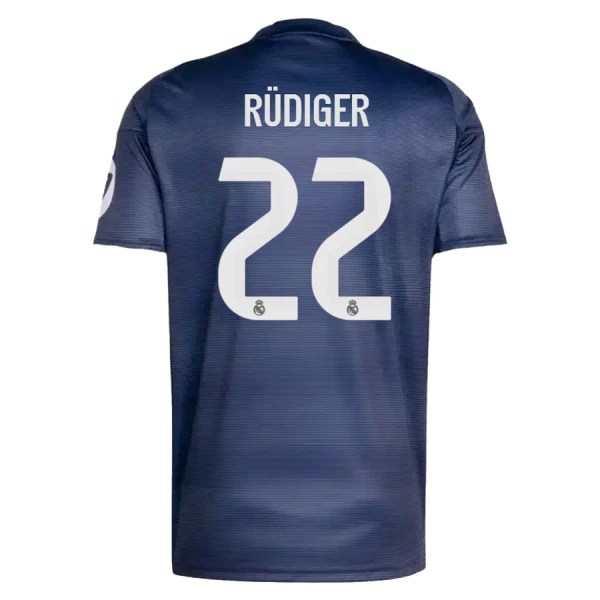 Real Madrid Rudiger 22 Udebanetrøje 25/26 Real Madrid Rudiger 22 Udebanetrøje 25/26