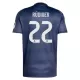 Real Madrid Rudiger 22 Udebanetrøje 25/26 Real Madrid Rudiger 22 Udebanetrøje 25/26