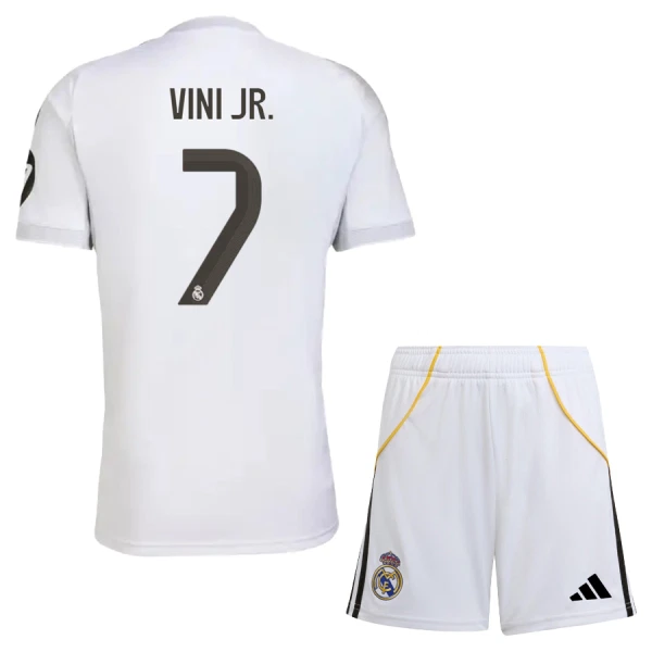 Real Madrid Vinicius Junior 7 Hjemmebanetrøje Barn 25/26 Real Madrid Vinicius Junior 7 Hjemmebanetrøje Barn 25/26