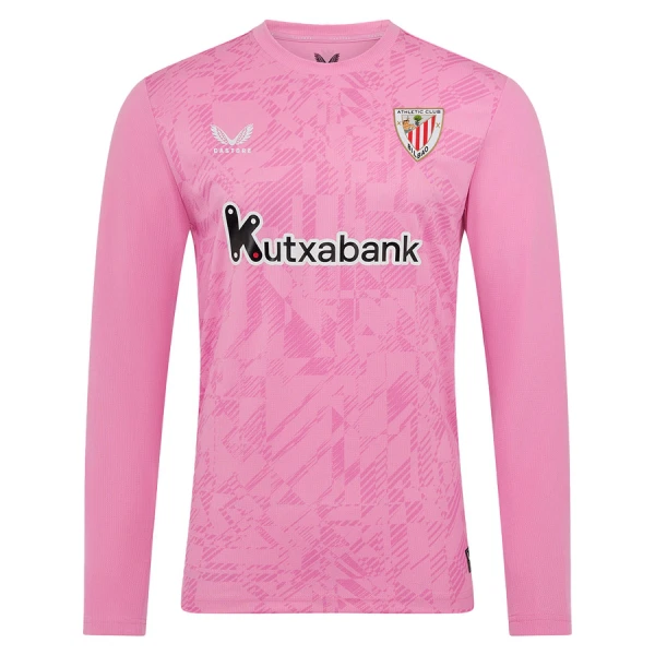 Athletic Bilbao Målmand Trøje 25/26 Langærmet Lyserød Athletic Bilbao Målmand Trøje 25/26 Langærmet Lyserød