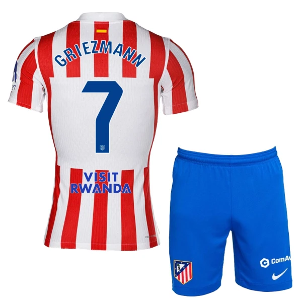 Atlético Madrid Antoine Griezmann 7 Hjemmebanetrøje Barn 25/26 Atlético Madrid Antoine Griezmann 7 Hjemmebanetrøje Barn 25/26