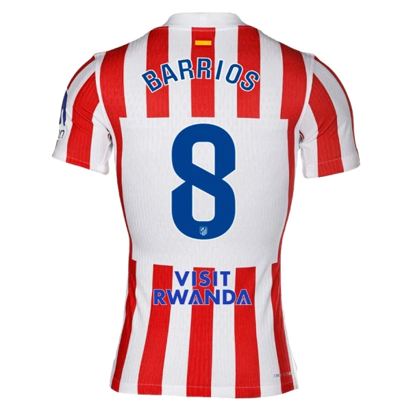 Atlético Madrid Barrios 8 Hjemmebanetrøje 25/26 Atlético Madrid Barrios 8 Hjemmebanetrøje 25/26