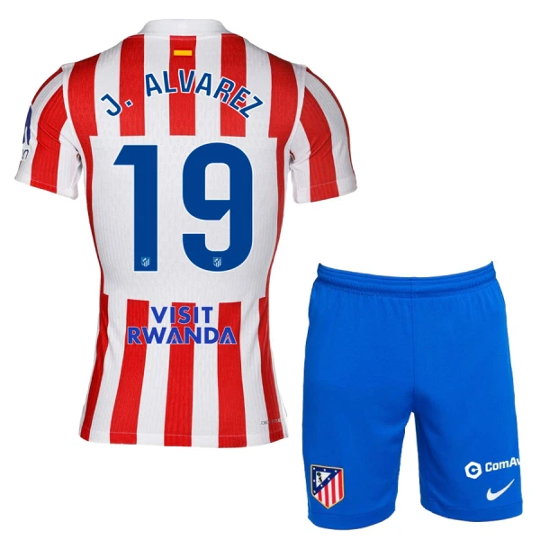 Atlético Madrid Julián Álvarez 19 Hjemmebanetrøje Barn 25/26 Atlético Madrid Julián Álvarez 19 Hjemmebanetrøje Barn 25/26