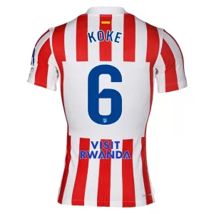 Atlético Madrid Koke 6 Hjemmebanetrøje 25/26