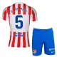 Atlético Madrid Rodrigo de Paul 5 Hjemmebanetrøje Barn 25/26 Atlético Madrid Rodrigo de Paul 5 Hjemmebanetrøje Barn 25/26