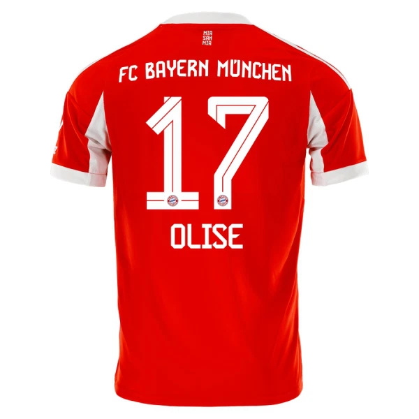 FC Bayern München Olise 17 Hjemmebanetrøje 25/26 FC Bayern München Olise 17 Hjemmebanetrøje 25/26
