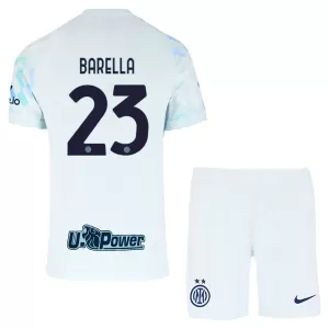 Inter Milan Barella 23 Udebanetrøje Barn 25/26