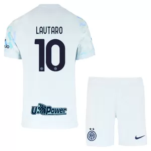 Inter Milan Lautaro Martínez 10 Udebanetrøje Barn 25/26