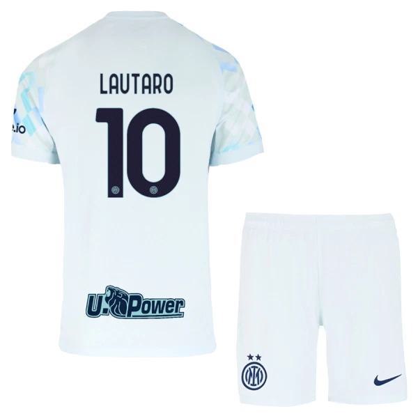 Inter Milan Lautaro Martínez 10 Udebanetrøje Barn 25/26 Inter Milan Lautaro Martínez 10 Udebanetrøje Barn 25/26